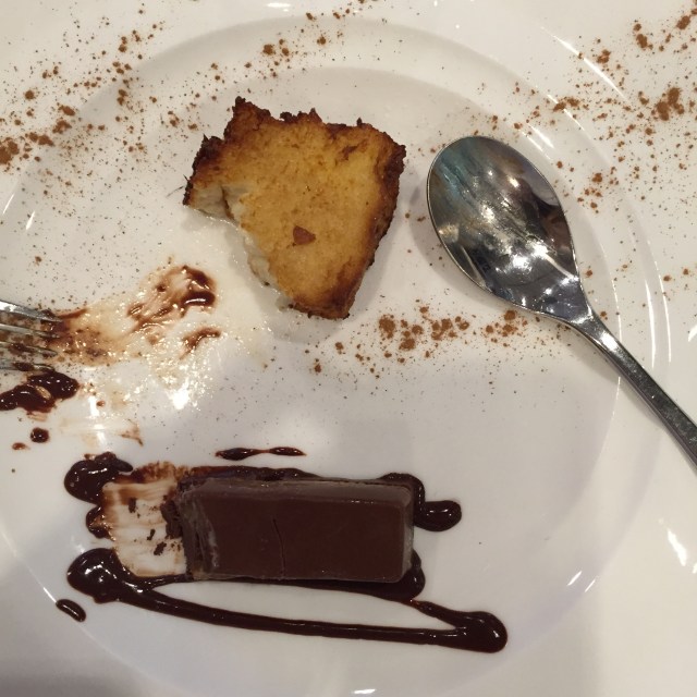 Heaven is burnt milk and chocolate