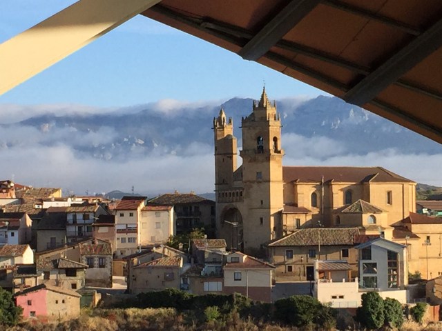 View from the breakfast terrace