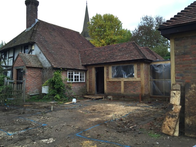 Marking out the plan